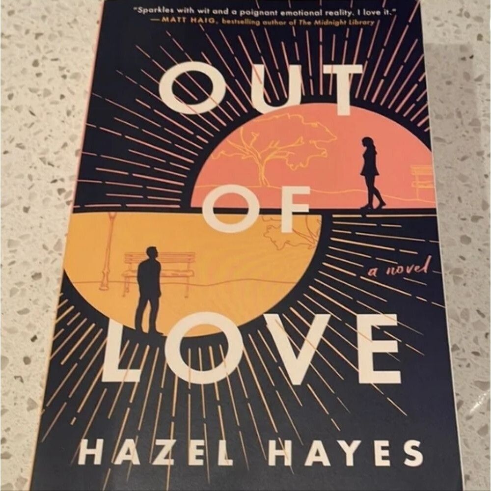 Out of Love by Hazel Hayes Multicolor Cover unisex book read hobby novel